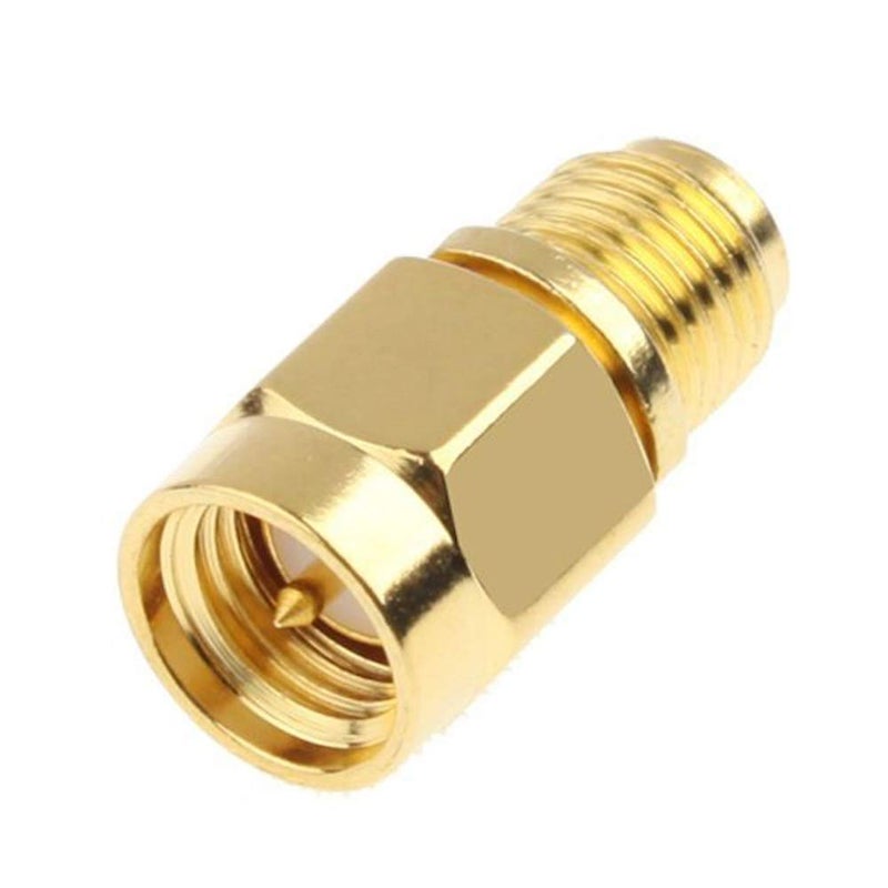 TengKo SMA Male Plug to RP-SMA Female RF Straight Connector Gold Plating Adapter for Wi-Fi Antenna Repeaters Radio Signal Extension Cable (4 Pack - Image 5